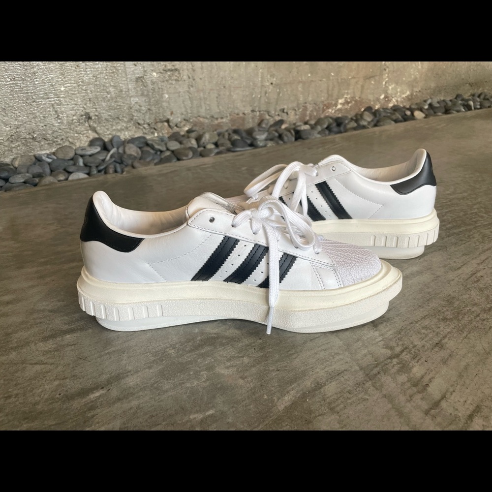 Ivy Park x Superstar Platform 'Cloud White' Sneakers